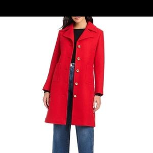 Kate Spade Red Trench Coat